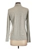 Garnet Hill Silver Turtleneck Sweater Size L - photo 2