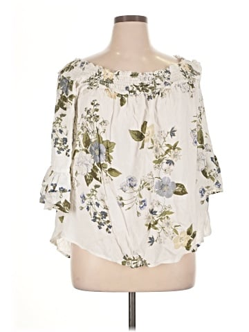 rue21 3/4 Sleeve Blouse (view 1)