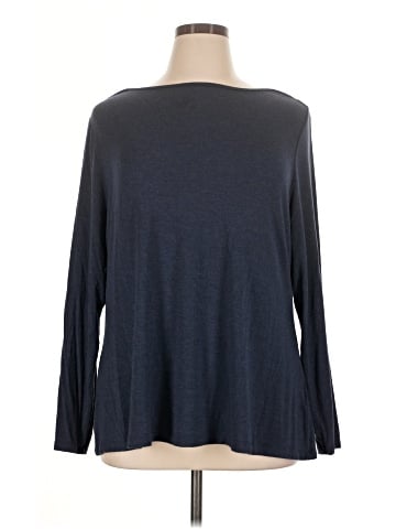 H By Halston Long Sleeve Top (view 1)