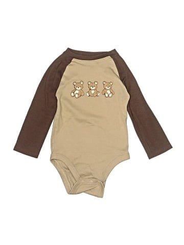 Jumping Beans Long Sleeve Onesie (view 1)