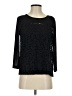 Rafaella Black 3/4 Sleeve Top Size S (petite) - photo 1