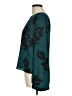 Apt. 9 100% Polyester Teal Long Sleeve Blouse Size M - photo 5