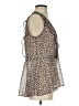 CAbi Tan Sleeveless Blouse Size S - photo 4
