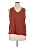 Old Navy Brown Sleeveless T-Shirt Size XL - photo 1