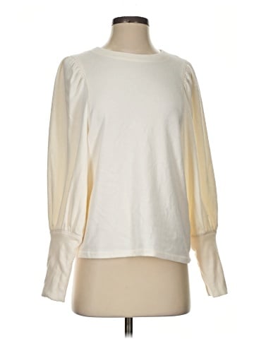 Madewell Brushed Puff-Sleeve Top (view 1)