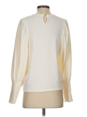 Madewell Brushed Puff-Sleeve Top (view 2)