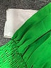 Jade 100% Polyester Green 3/4 Sleeve Blouse Size M - photo 8