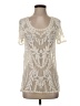 Capri Ivory Short Sleeve Top Size S - photo 1