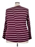 White Birch Burgundy 3/4 Sleeve Top Size 3X - photo 2