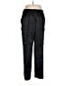 Harve Benard by Benard Holtzman 100% Polyester Black Cargo Pants Size 14 - photo 1