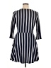 Iz Byer Stripes Blue Casual Dress Size XL - photo 2