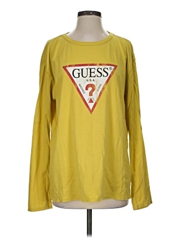 Guess Jeans Long Sleeve T-Shirt (view 1)