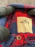 Hollister Plaid Red Long Sleeve Button-Down Shirt Size S - photo 7