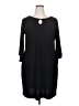 Dana Buchman Solid Black Casual Dress Size XXL - photo 1
