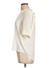 Joie 100% Polyester Ivory Short Sleeve Blouse Size L - photo 5
