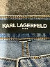Karl Lagerfeld Paris Hearts Blue Jeans Size 10 (estimated) - photo 7