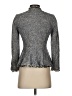 Rebecca Taylor Tweed Gray Blazer Size 0 - photo 2