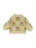 Zara Floral Tan Pullover Sweater Size 9-12 mo - photo 1