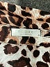 Ekouaer Animal Print Brown 3/4 Sleeve Button-Down Shirt Size M - photo 7
