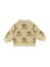 Zara Floral Tan Pullover Sweater Size 9-12 mo - photo 2