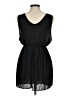 Unbranded Solid Black Cocktail Dress Size M - photo 2