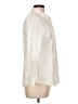 Theory 100% Cotton Ivory Long Sleeve Button-Down Shirt Size L - photo 4