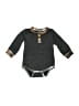 Unbranded Tweed Gray Long Sleeve Onesie Size 0-3 mo - photo 1