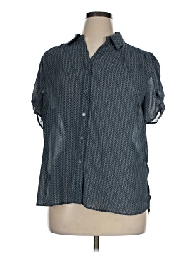 Adrianna Papell Short Sleeve Blouse