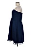 Weddington Way 100% Polyester Solid Blue Cocktail Dress Size 8 - photo 5