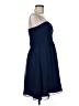 Weddington Way 100% Polyester Solid Blue Cocktail Dress Size 8 - photo 4