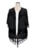 Signature Studio 100% Polyester Black Kimono Size 2X - photo 1