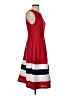 Shein Color Block Red Casual Dress Size 4 - photo 4