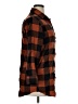 Unbranded 100% Polyester Plaid Brown 3/4 Sleeve Blouse Size XL - photo 4