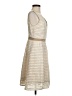 Leifsdottir Tweed Ivory Cocktail Dress Size 0 - photo 4