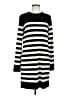 Rag & Bone Stripes Black Casual Dress Size M - photo 1