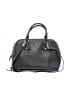 FURLA 100% Leather Black Gray Leather Satchel One size - photo 1