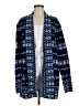 BCBGMAXAZRIA 100% Cotton Blue Cardigan Size M - photo 1
