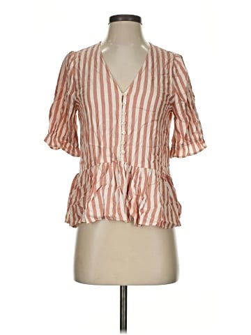 Madewell Short Sleeve Blouse (view 1)