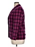 Pendleton 100% Virgin Wool Plaid Purple Wool Blazer Size 14 - photo 5