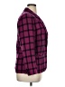 Pendleton 100% Virgin Wool Plaid Purple Wool Blazer Size 14 - photo 4