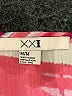 XXI 100% Polyester Pink Sleeveless Blouse Size M - photo 7