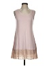 Logo Layers Pink Sleeveless Top Size S - photo 1