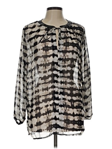 Cha Cha Vente Long Sleeve Blouse (view 1)
