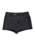 d.jeans Black Denim Shorts Size 12 - photo 1