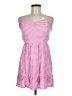 Assorted Brands 100% Viscose Checkered-gingham Pink Casual Dress Size M - photo 1
