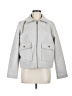 Banana Republic 100% Polyester Solid White Gray Jacket Size M - photo 1