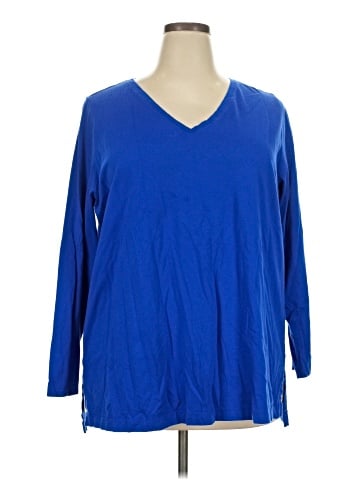 Lands' End 3/4 Sleeve T-Shirt (view 1)