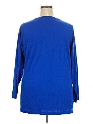 Lands' End 3/4 Sleeve T-Shirt (view 2)
