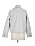 Banana Republic 100% Polyester Solid White Gray Jacket Size M - photo 2