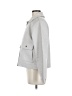 Banana Republic 100% Polyester Solid White Gray Jacket Size M - photo 5